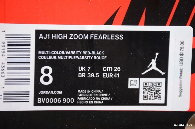 Jordan Retro Zoom 1 Air High BV0006-900 Fearless 0925